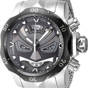 Invicta Men's 53.7mm Venom Quartz Swiss Ronda Z60 Mesh Bracelet 100m SS Watch